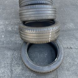 Set. Tires.  235. 45. 18.  Michelin