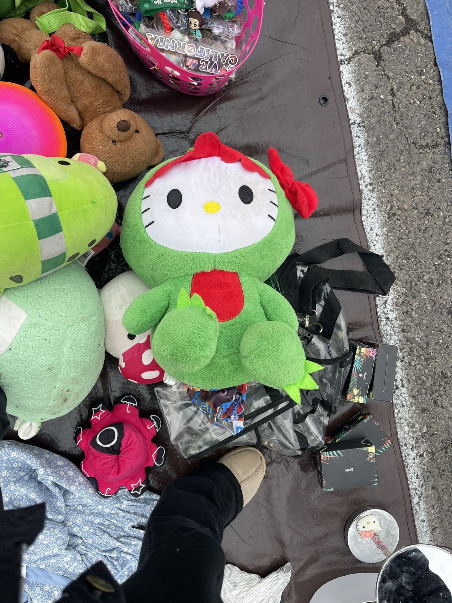 Hello Kitty Plushy Backpack