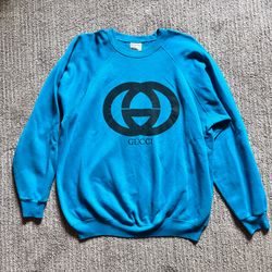 Vintage 80s/90s Gucci Boot Sweatshirt XL