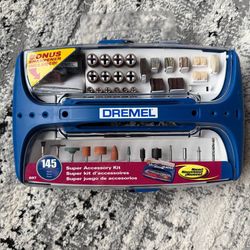 Dremel 697 Super Accessory Kit, a 145-piece