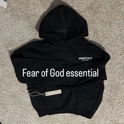 Fear Of God, Essentials Hoodie Size Small