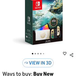 Nintendo switch special edition