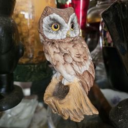 Kaiser Porcelain Perched Owl 