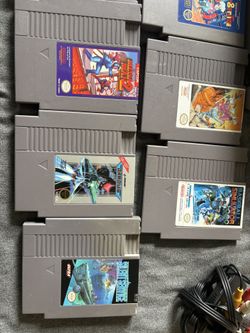 Nintendo Console with 9 games 