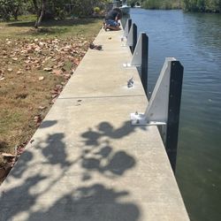 Boat Lift,bumpers,aluminum Platform Dock Restoration 