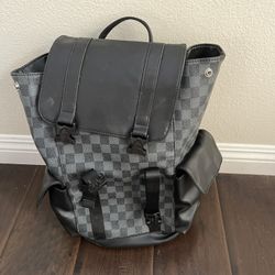Used Black Backpack
