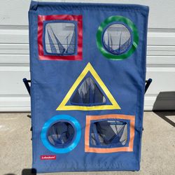 Lakeshore Beanbag Toss Board For Kids - Folds For Storage