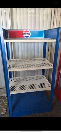 Vintage Pepsi Metal Shelves $150