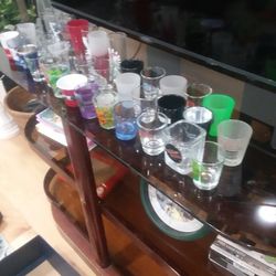 Collection Of Shot Glasses 37 Total