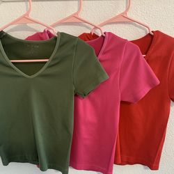 Multicolor Shirt Trio