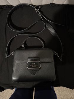 Coach black crossbody