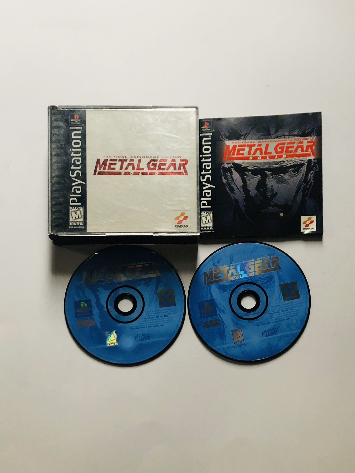 Metal gear solid PlayStation 1 Ps1