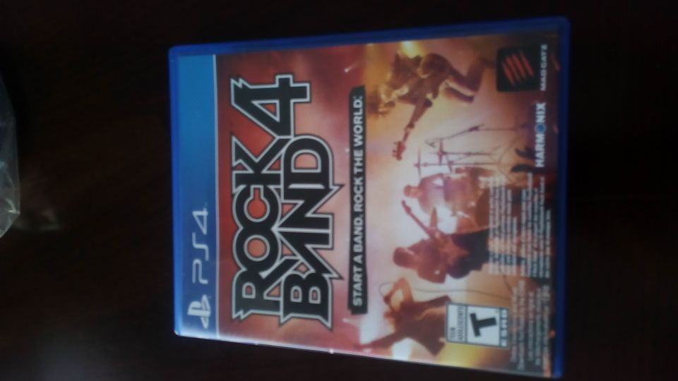 Rock band 4 with guitar