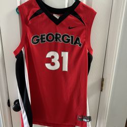 Nike Georgia Basketball Jersey Adult Large 