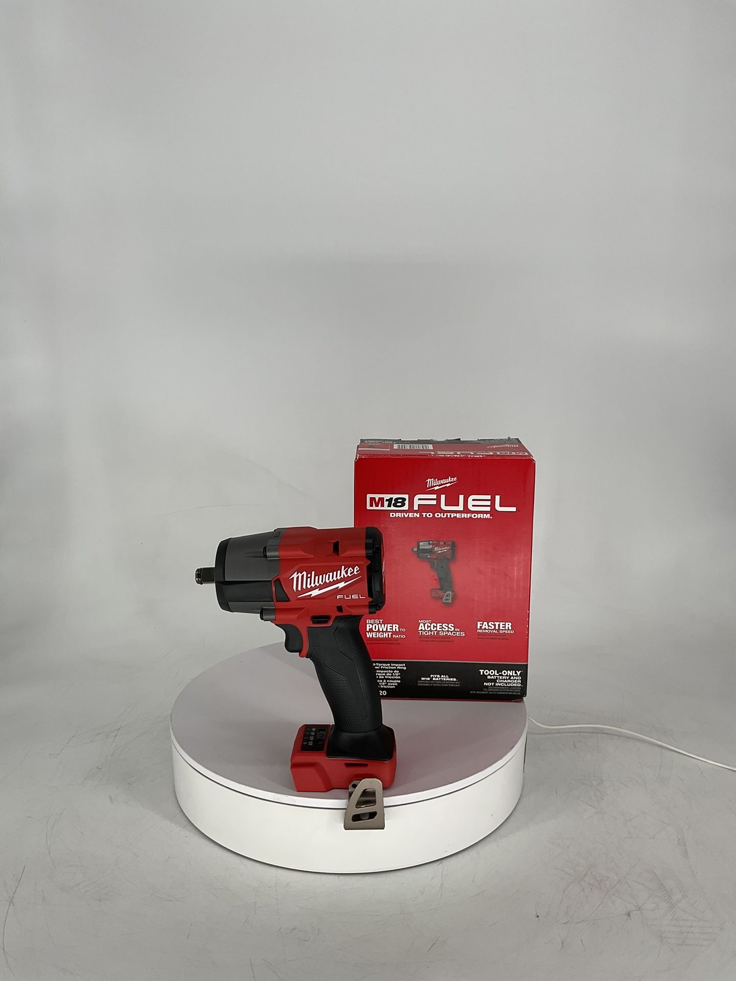 Milwaukee M18 FUEL Gen-2 18V Lithium-Ion Brushless Cordless Mid Torque 1/2 in. Impact Wrench w/Friction Ring (Tool-Only)
