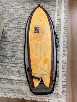 Jeff Mccallum Surfboards 5’9” Fish