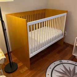 Crib And Mattress 