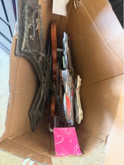 Box full of crosses