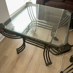 Glass tables 