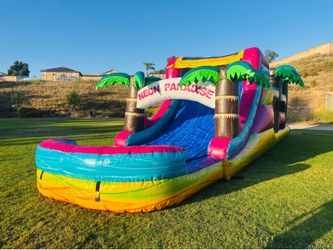 Neon Obstacle Course