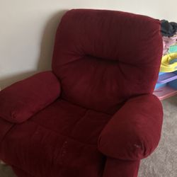 Red Rocking Chair 
