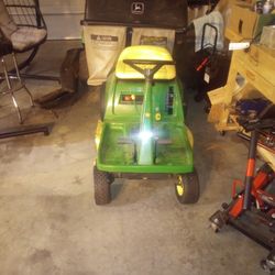 John Deere Tractor Mowers Plus Bagger 