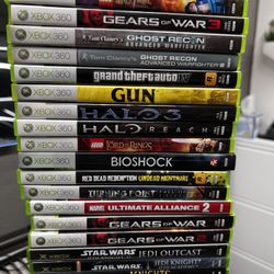 Xbox And Xbox 360 Game Lot