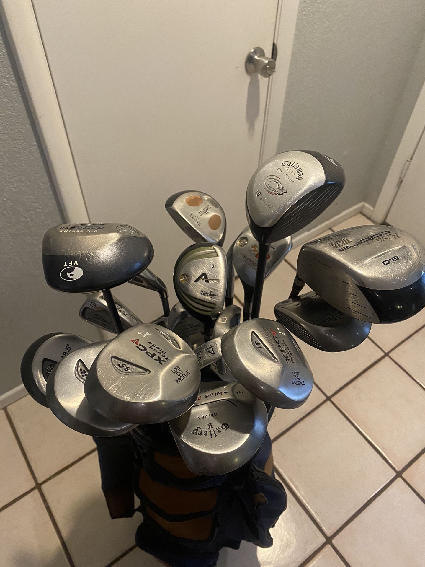 Golf Clubs Different Prices
