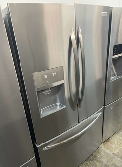 Counter Depth Frigidaire French Door Fridge Stainless Steel