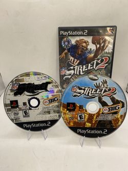 NFL Street 2 & NFL Street Sony PlayStation 2, football retro authentic bundle