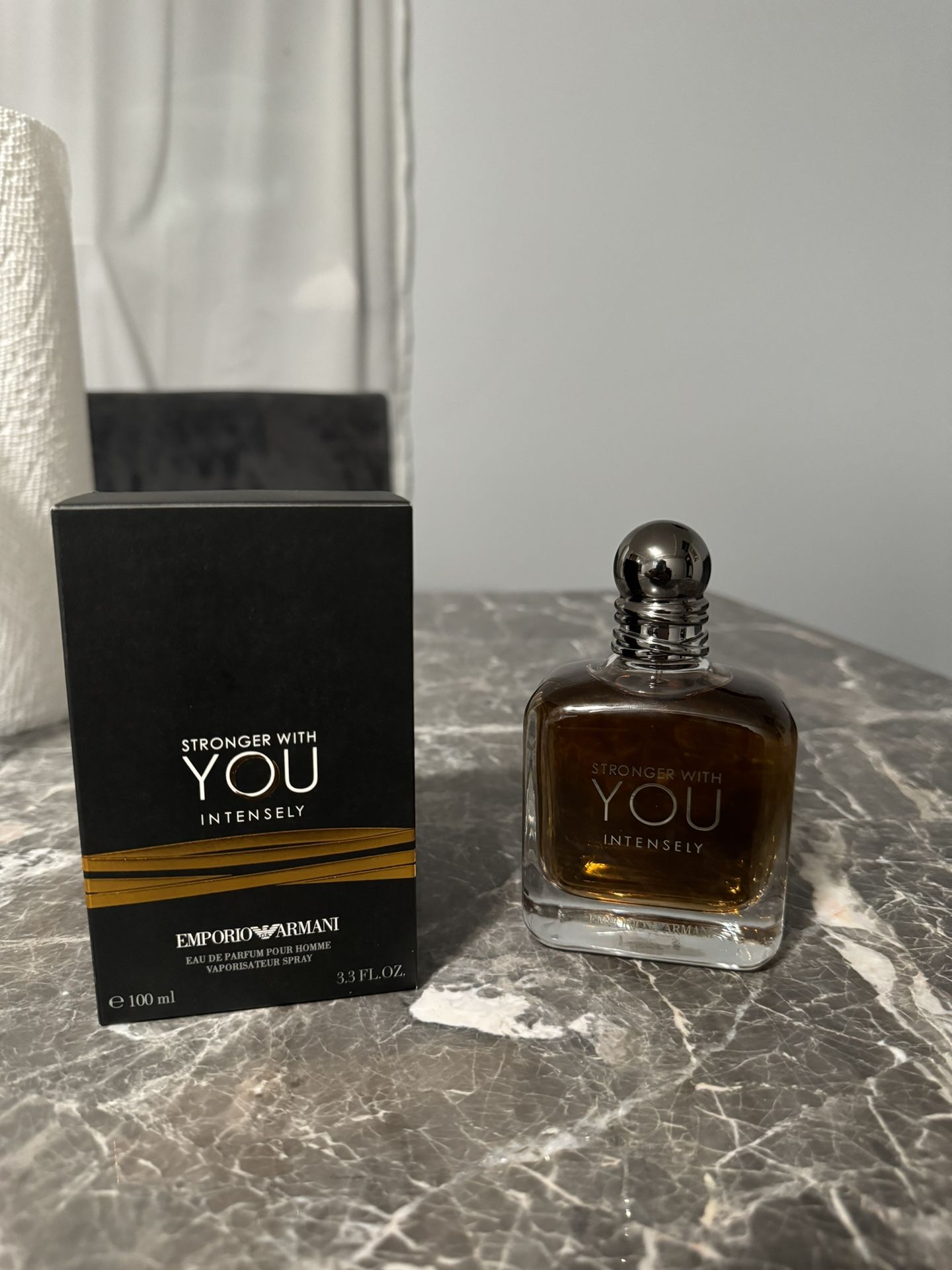 Emporio Armani Stronger With You Intensely – 3.4 oz (100 ml)