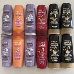 L’Oreal shampoo & conditioner 12.6oz , (12)/$25