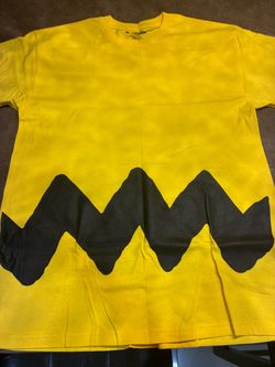 Charlie Brown Peanuts Yellow Zigzag T-Shirt