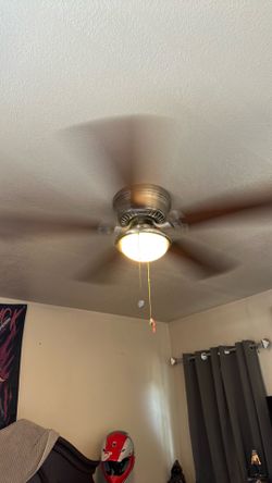 Two ceiling fan works well