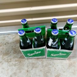 Vintage Sprite Bottles