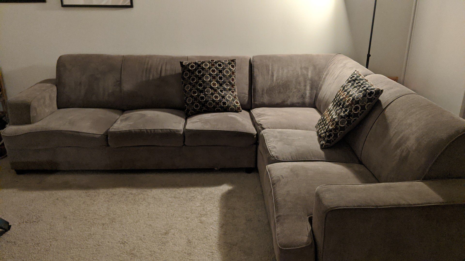 Grey Sectional Sofa Couch
