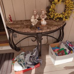 Marble Entry Table