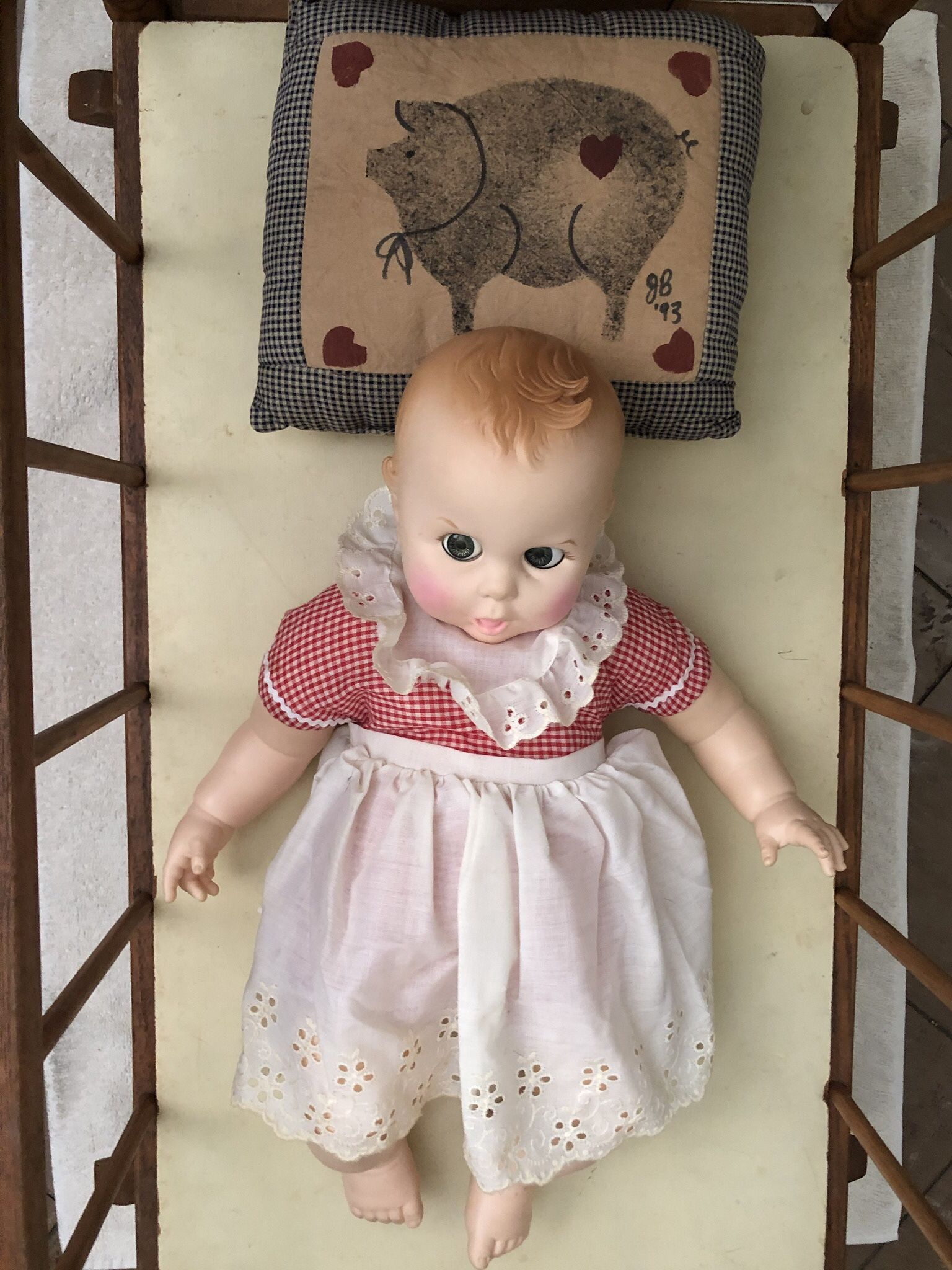 Vintage Gerber Doll ... Perfect For Christmas.