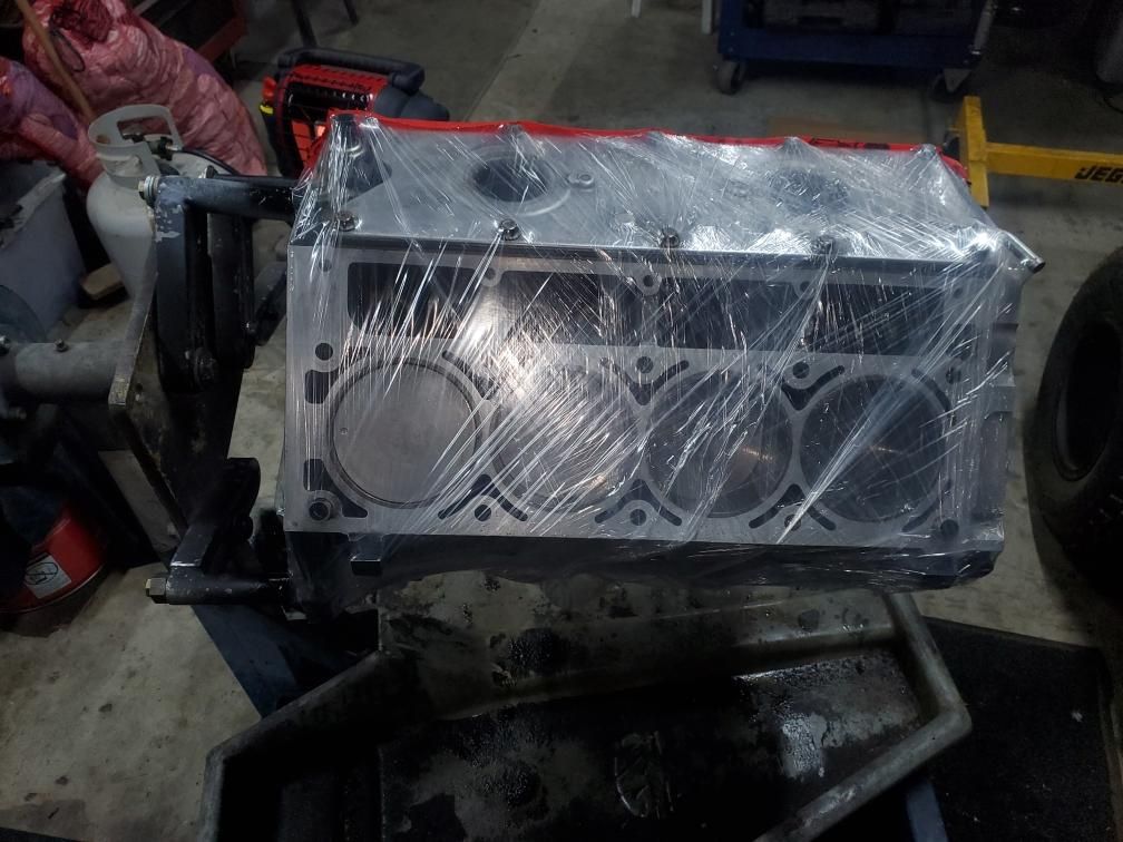 LS Engine Shortblock 5.7 Aluminum Completed (new Rings, Rod And Main Bearings ) Ready To Build
