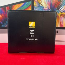 Nikon Z30 Mirrorless Camera with 16-50mm Lens