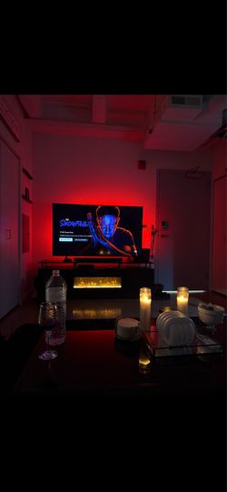 Fireplace TV STAND