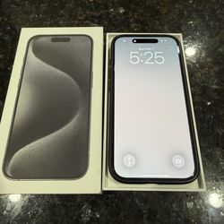 iPhone 15 Pro 256gb Unlocked