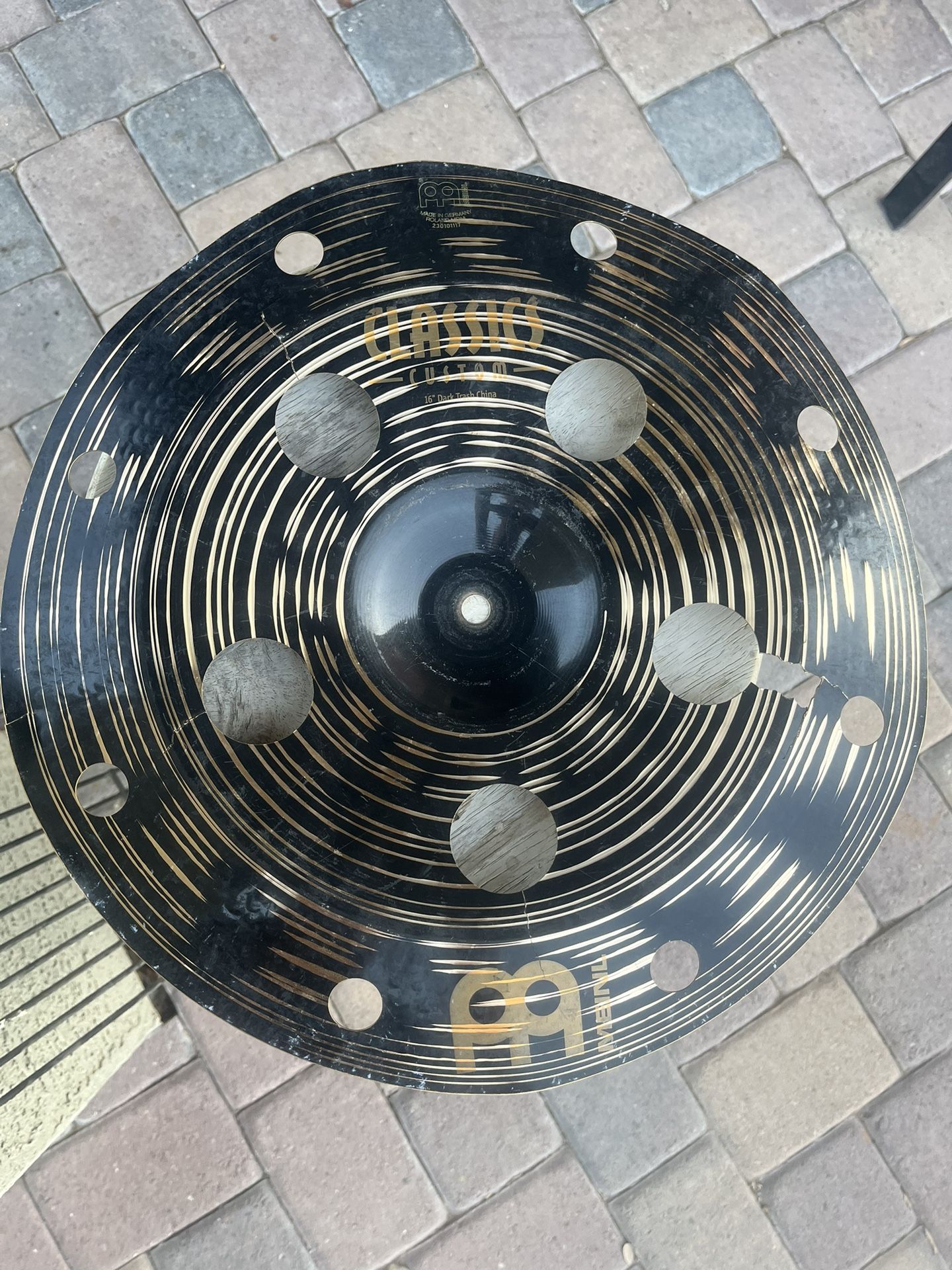 Meinl 16 Inch China Cymbal *very Used*