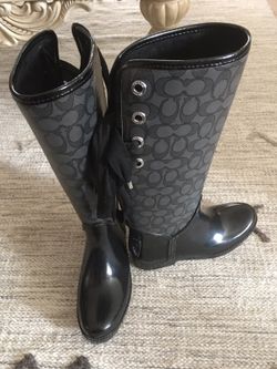 Botas, new boots size 7 Coach, black.