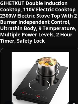 Double Induction Cooktop