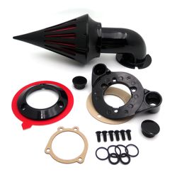 Gloss Black Spike Air Cleaner Intake For 1(contact info removed) Harley Davidson XL Sportster MT231-GBK