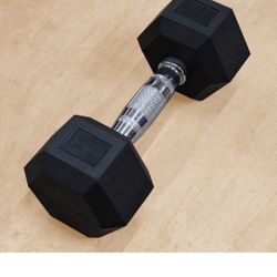 90Lb DUMBELLS. $112 EACH OR $170 FOR SET. (Used)