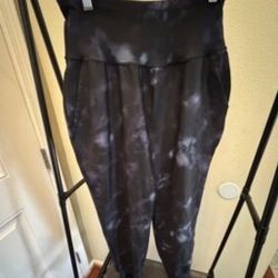 Marble Print Joggers