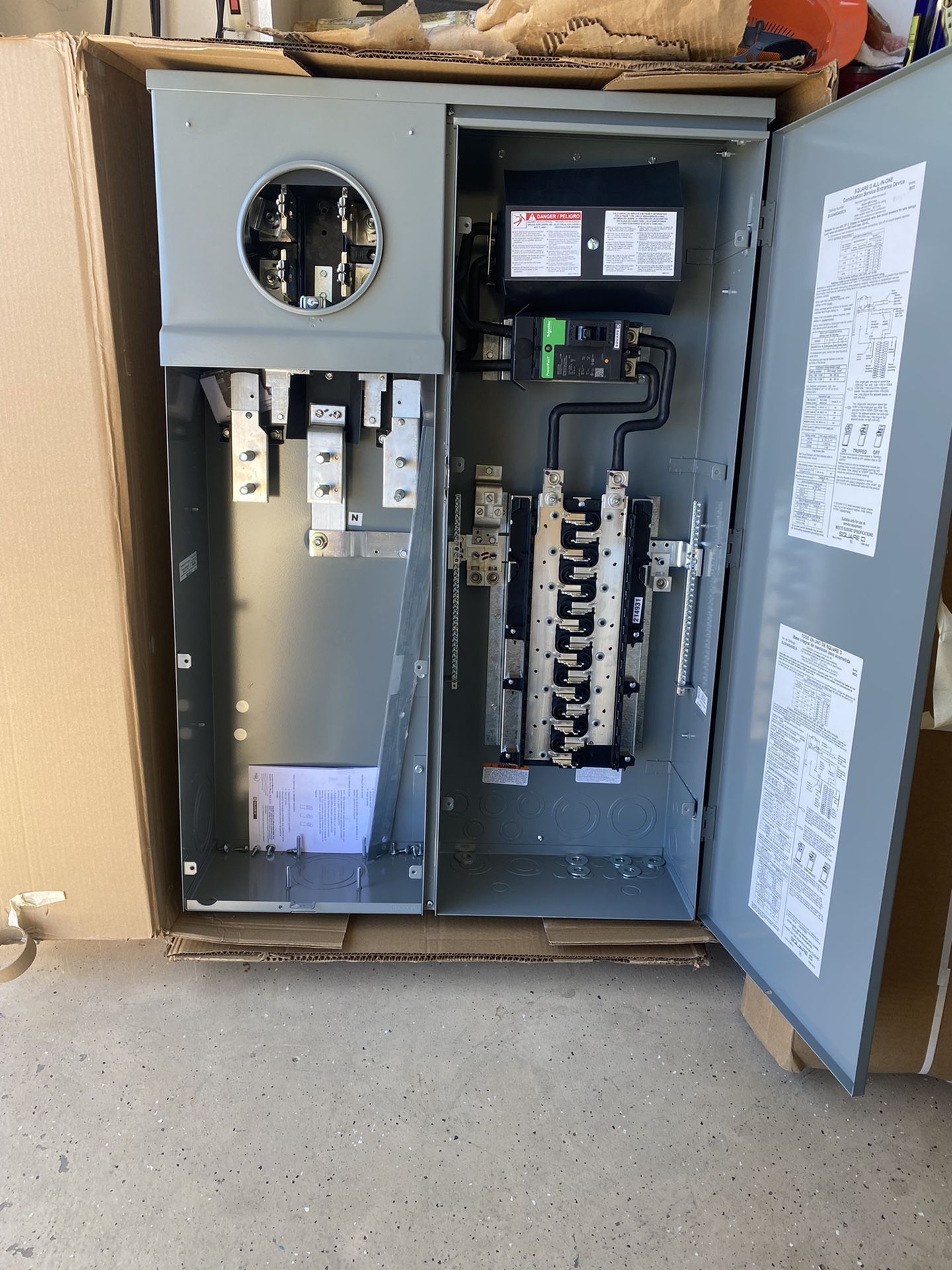 Square D 400 Amp Meter Panel for Sale in Anaheim, CA OfferUp