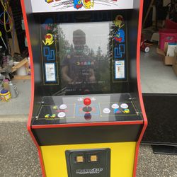 Pac-Man Arcade 1up Legacy Deluxe Cabinet 